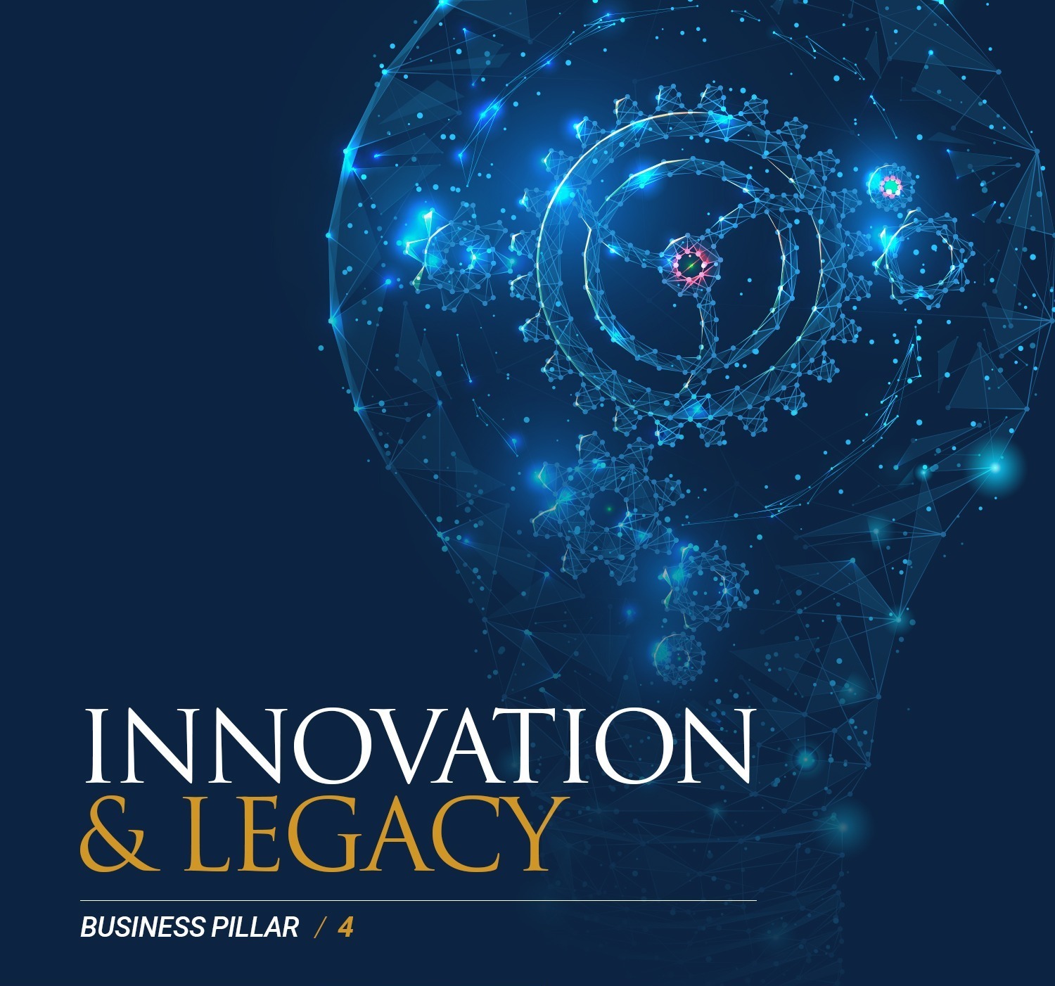Innovation & Legacy pillar artwork
